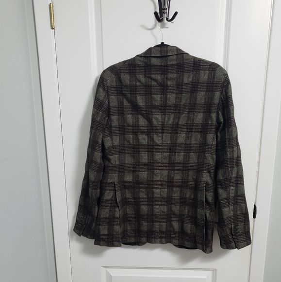TAGLIATORE Plaid Blazer Jacket - Picture 4 of 15